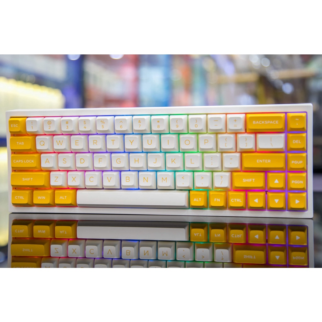 Bàn Phím Cơ FLEsports FL680 SAM RGB/ Bluetooth / Wireless 2.4Ghz