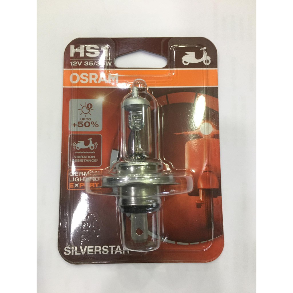 Bóng đèn HAL OSRAM HS1 CHÂN H4 +50% 35/35W 12V - (A73886305DC)
