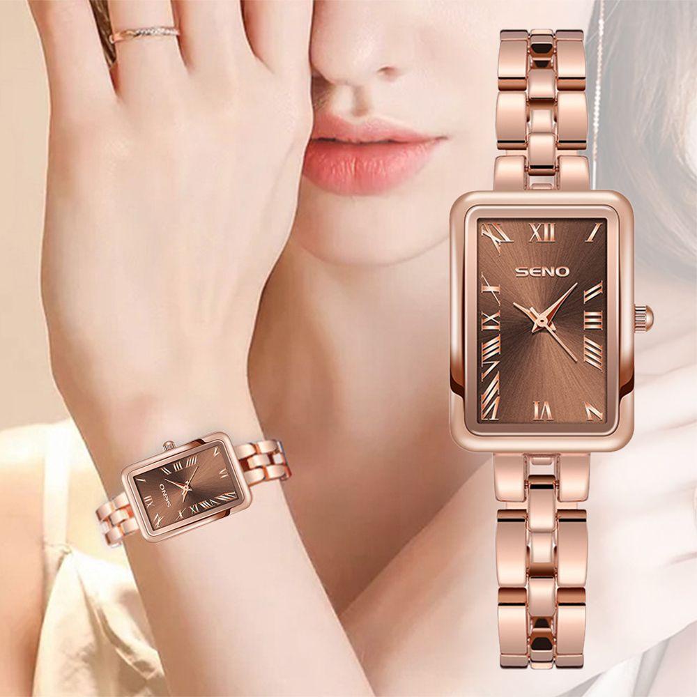 MELODG Đồng Hồ Quartz Thiết Kế Mới Đơn Giản Thời Trang Dành Cho Nữ