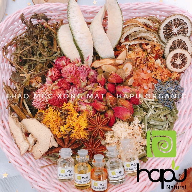 Thảo Mộc Xông Mặt Nhà Làm Hapu Organic