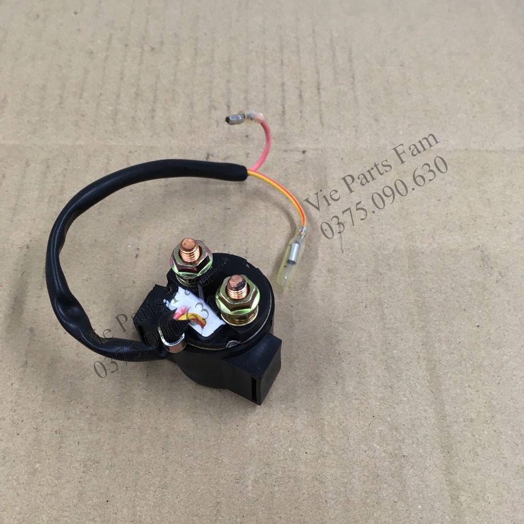 Rơ le đề tròn xe máy cóc đề Dream Wave