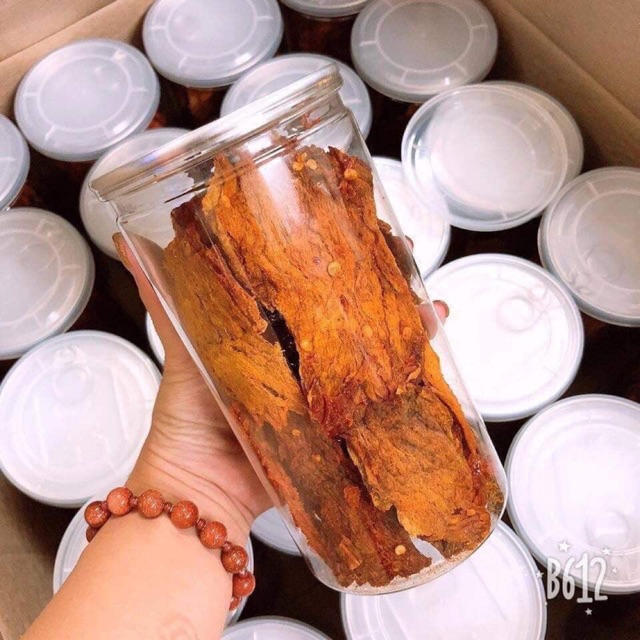 Bò giòn hồng ngự khô Sài Gòn handmade 100k/ 1 hộp 250g