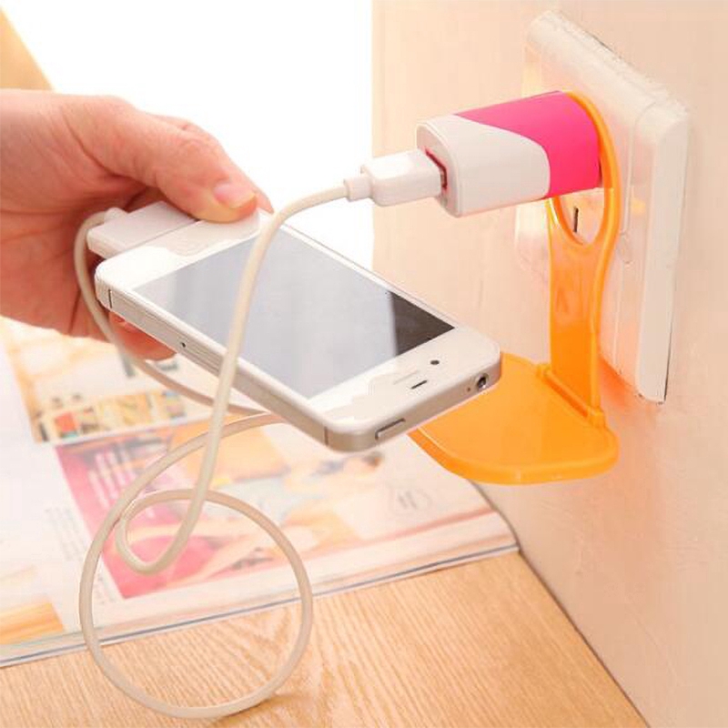 【YUKV】Mobile Phone Wall Charging Stand Holder Cradle