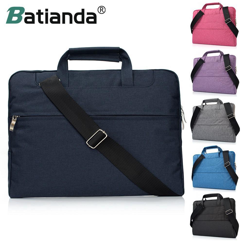 Túi Đựng Laptop Notebook Batianda Cho Macbook Air Pro 11 12 13 15 16 Có Dây Đe thumbnail