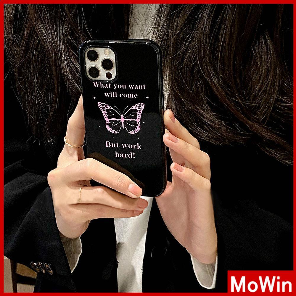 Ốp điện thoại silicone hoạ tiết bướm thích hợp cho iPhone 13 Pro Max iPhone 12 Pro Max iPhone 11 Pro Max iPhone 7Plus