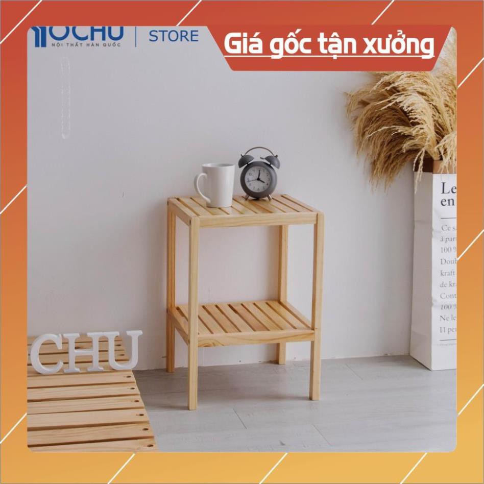 (Giá Xưởng) Kệ Giá Siêu Rẻ Đa Năng 2 Tầng Khung Gỗ