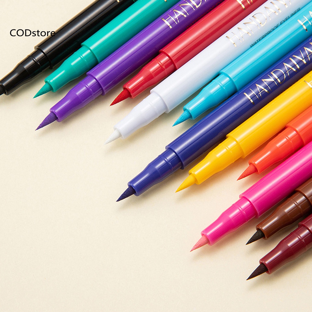 Set bút kẻ mắt dạng lỏng nhiều màu dễ tẩy trang
 | BigBuy360 - bigbuy360.vn