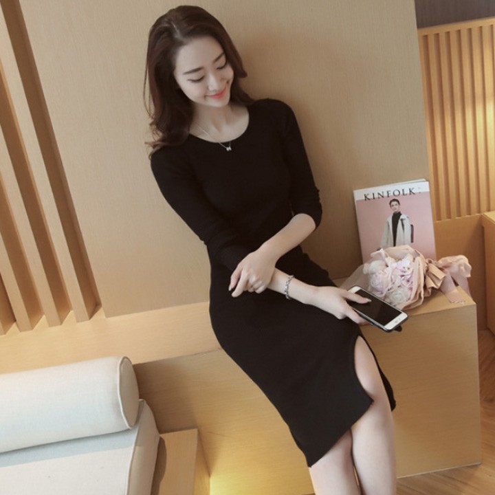 Đầm len quý phái - VA-321i