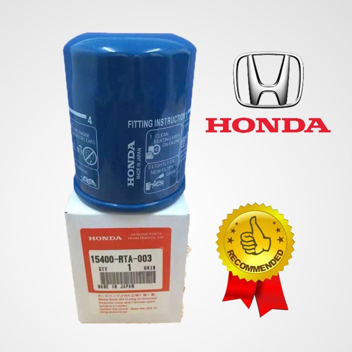 [Sỉ-Lẻ] Lọc nhớt, lọc dầu động cơ Honda CRV, Civic, City, Accord, Acura MDX, Odyssey, Jazz (Mã:15400RTA004,15400RTA003)