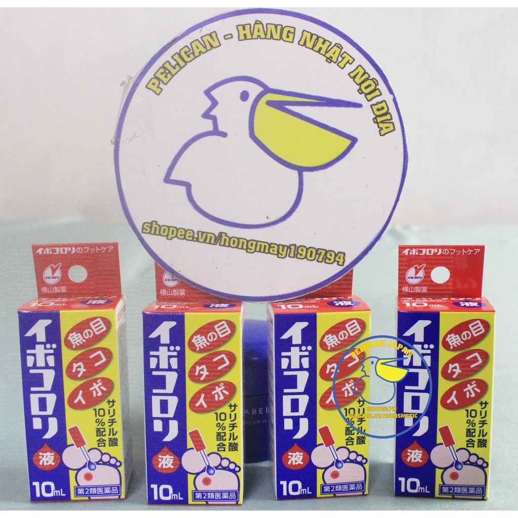DUNG DỊCH CÓC IBOKORORI 10ML- HÀNG NHẬT NỘI ĐỊA