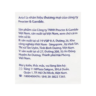 Bột Giặt Ariel Khử Mùi 5kg