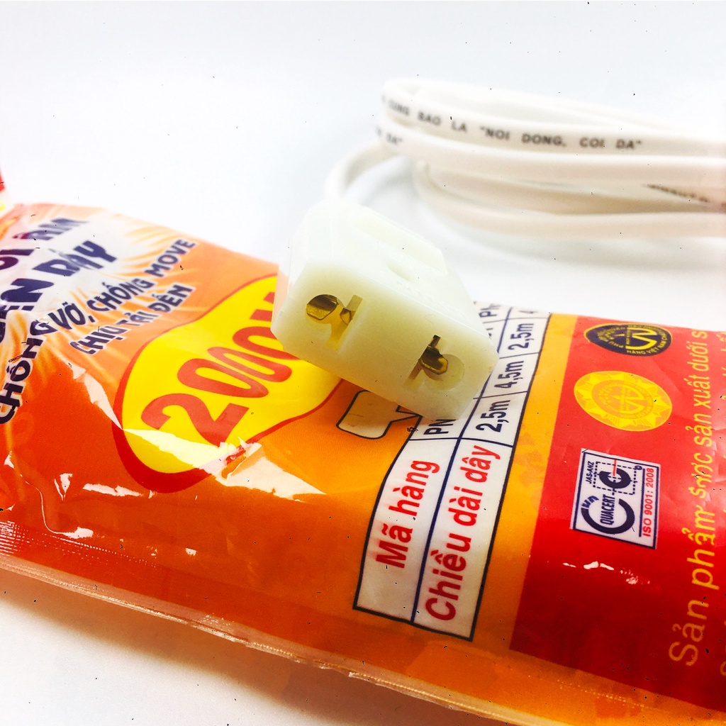 Đầu nối âm liền dây OMINSU , dây phích âm OMINSU