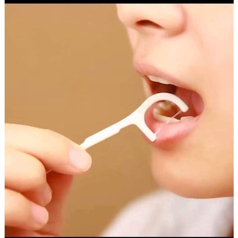 Hộp 50 tăm chỉ nha khoa