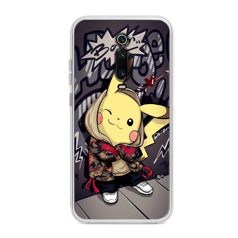 Ốp lưng Xiao Mi 9t / Mi 9 / Mi Note 10 / Note 10 Pro / Mi 8 Pro / Mi 8 Ốp điện thoại pikachu Nắp đậy Silicone Silicone TPU