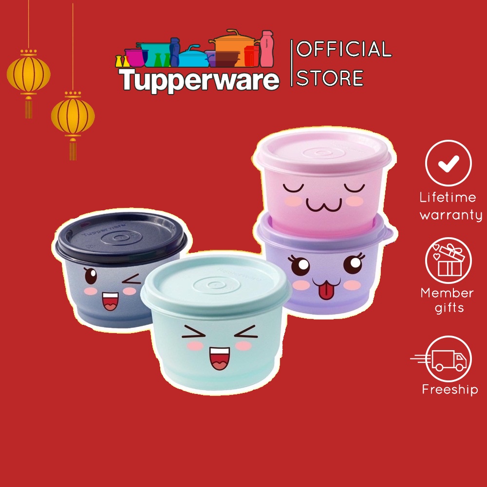 Hộp Snack Cup 110ml Tupperware, Hộp Bảo Quản Thực Phẩm, Kín Nước, Hộp Nhựa Nguyên Sinh An Toàn