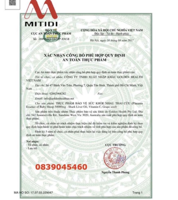[Mã 77FMCGSALE giảm 8% đơn 500K] Nhau thai cừu Placenta Golden Healthy 50000mg 100 Viên - DATE XA - Beauty Shop | BigBuy360 - bigbuy360.vn