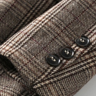 áo Blazer kẻ caro