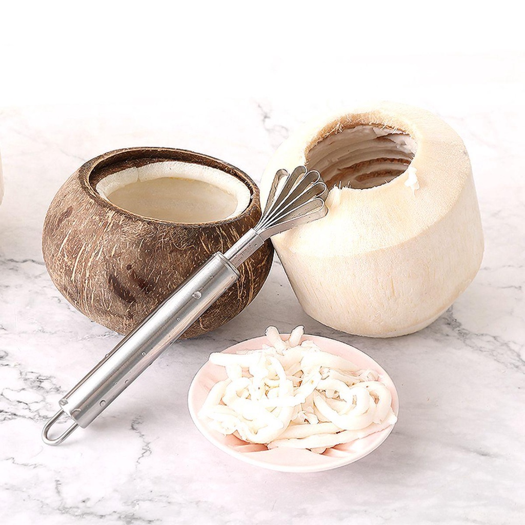 Dụng Cụ Cạo Dừa Đa Năng Bằng Thép Không Gỉ Tiện Lợi