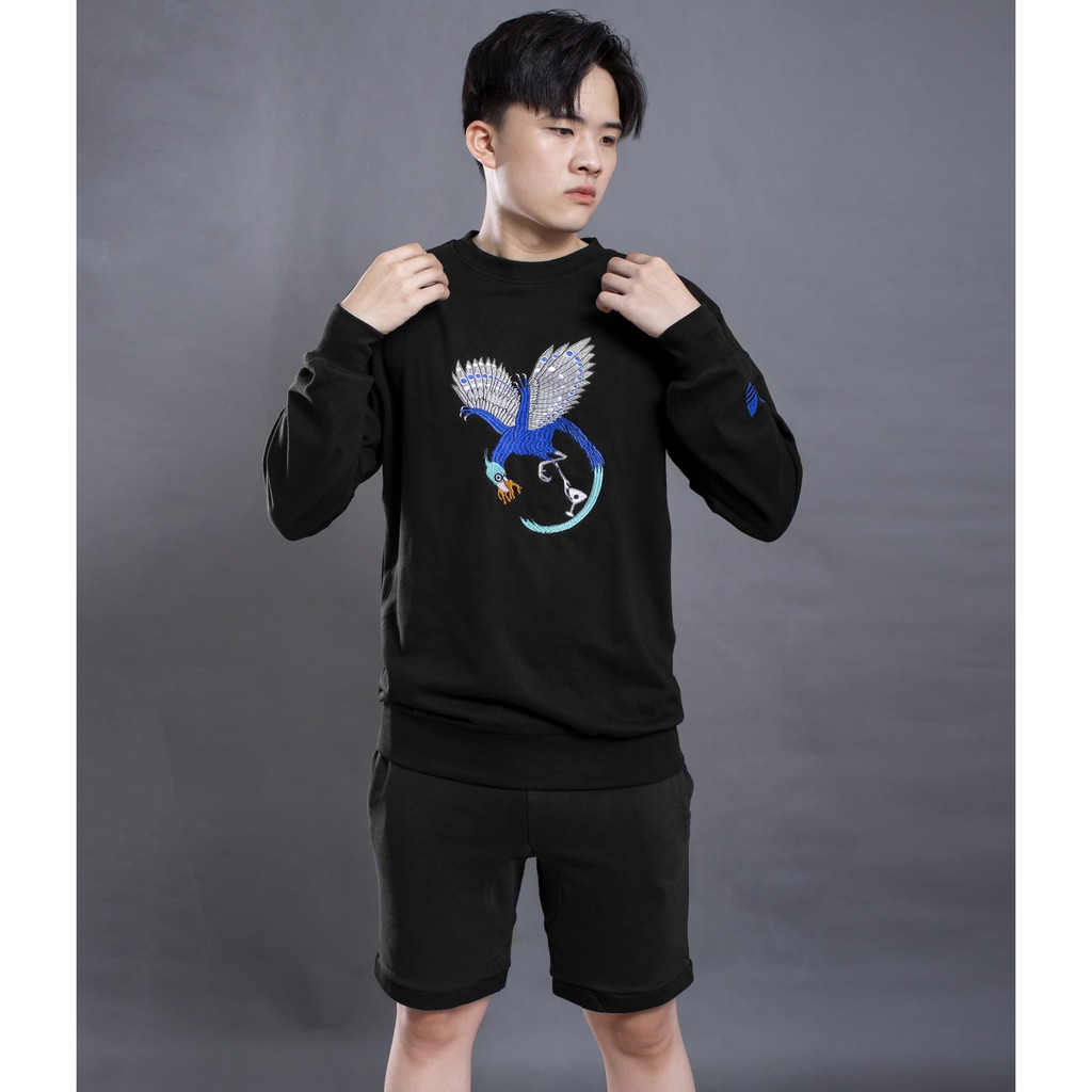 áo sweater thêu cực xịn- áo nỉ cotton cực mịn mát[hình thật] thời trang thu đông | BigBuy360 - bigbuy360.vn