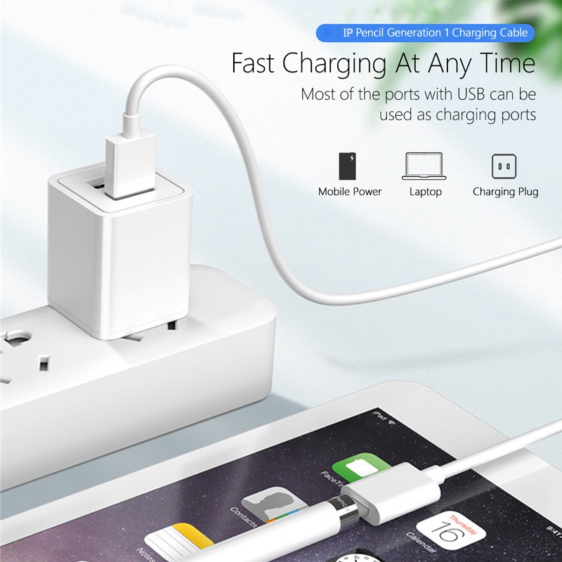 Nắp Nam Châm Thay Thế Cho Bút Cảm Ứng Apple Pencil Thế Hệ 1 2