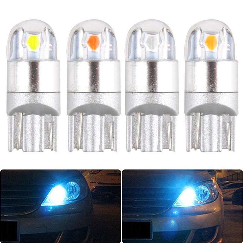 1 đèn LED T10 W5W 168 12V DC cho xe hơi