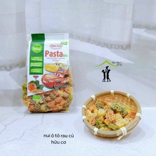 [Dalla Costa] Nui rau củ hữu cơ hình ô tô cho bé, gói 300gr