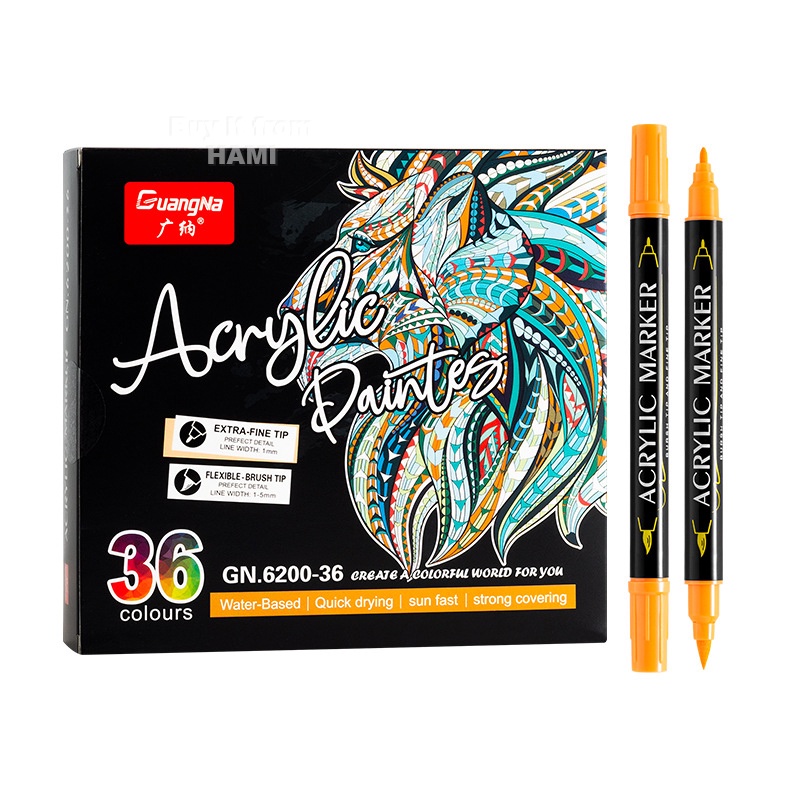 Bộ Bút Sơn Acrylic Guang Painter GN6200 vẽ graffiti