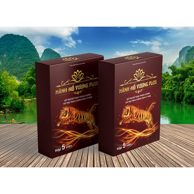 CHÍNH HÃNG MÃNH HỔ VƯƠNG PLUS VIÊN UỐNG TĂNG CƯỜNG SINH LÝ PHÁI MẠNH-KHƠI DẬY MÃNH THÚ TRONG BẠN HIỆU QUẢ 100%