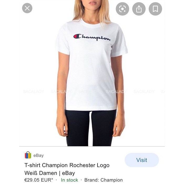 Áo Thun From Rộng Cham*pion T-shirt - 3207
