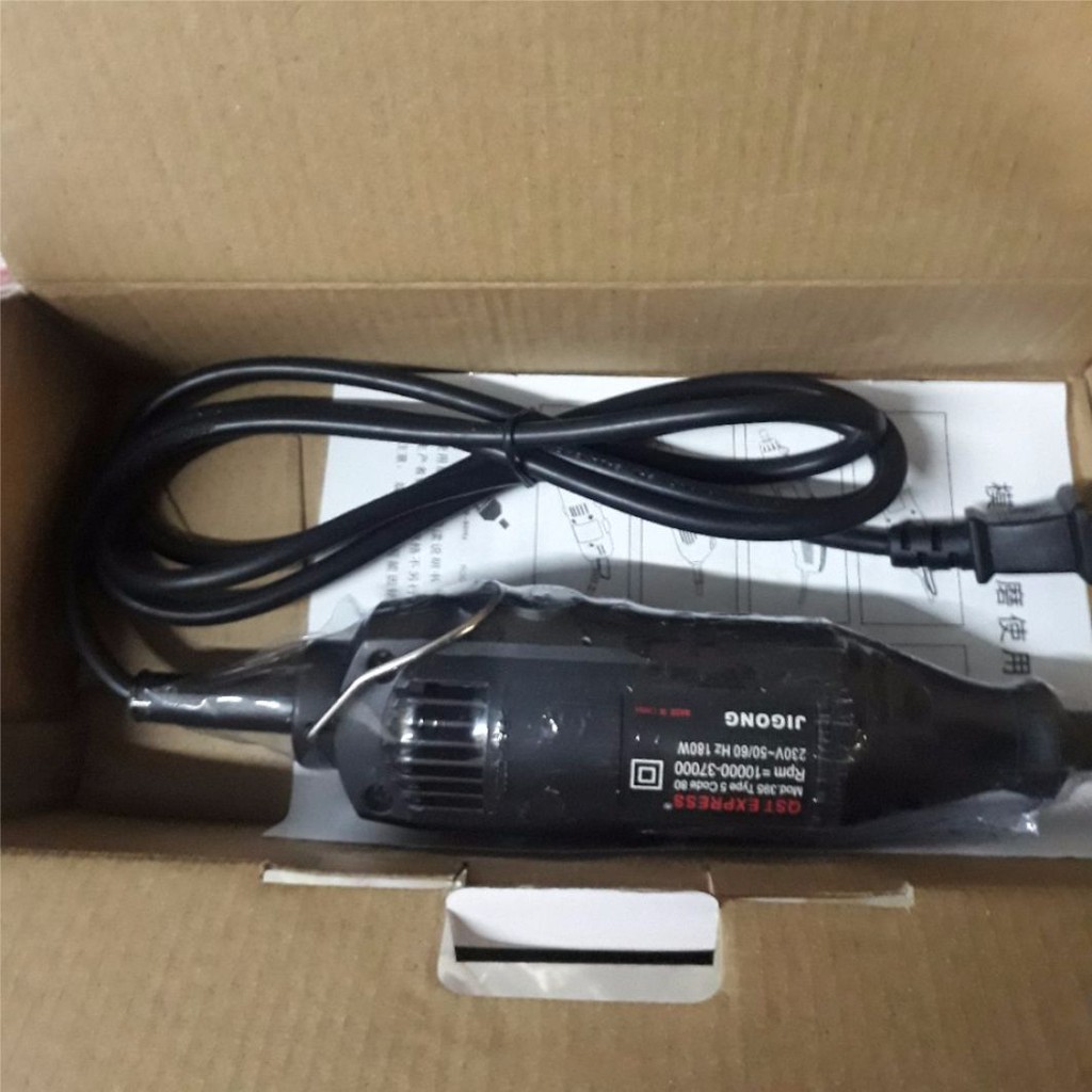 MÁY KHOAN khoan mạch cầm tay 220vac, mũi 0.1-3.2mm 180W, 400g, 5 cấp tốc độ 32000RPM kde3670