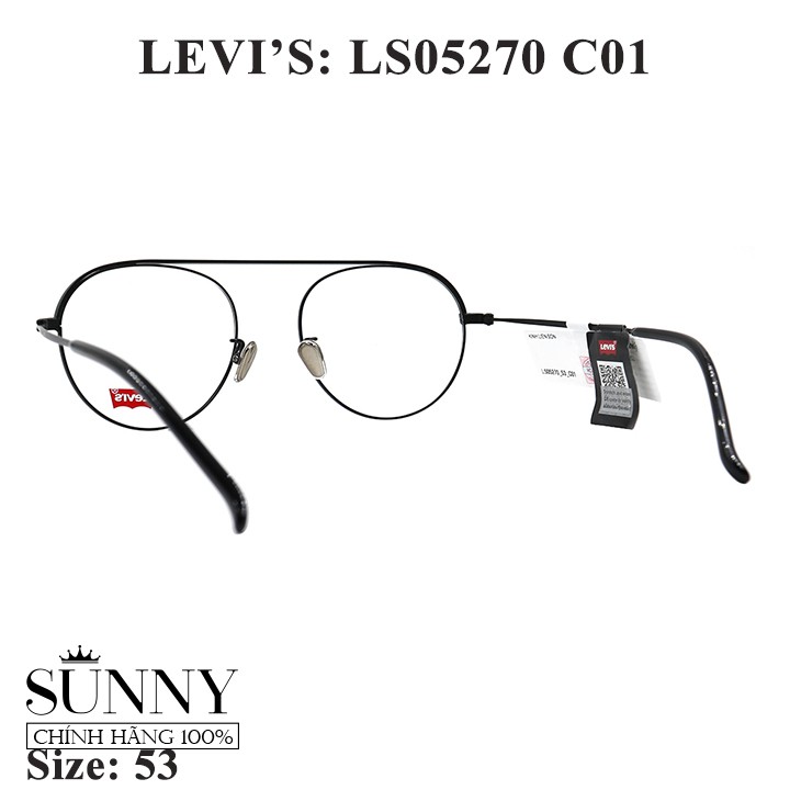 Gọng kính nam nữ Levi's LS05270 màu sắc thời trang màu sắc thời trang chính hãng, thiết kế dễ đeo b
