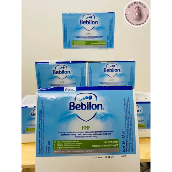 [CÓ SẴN] Sữa Bebilon HMF dành cho bé sinh non hộp 50 gói 1gr (Human Milk Fortifier)