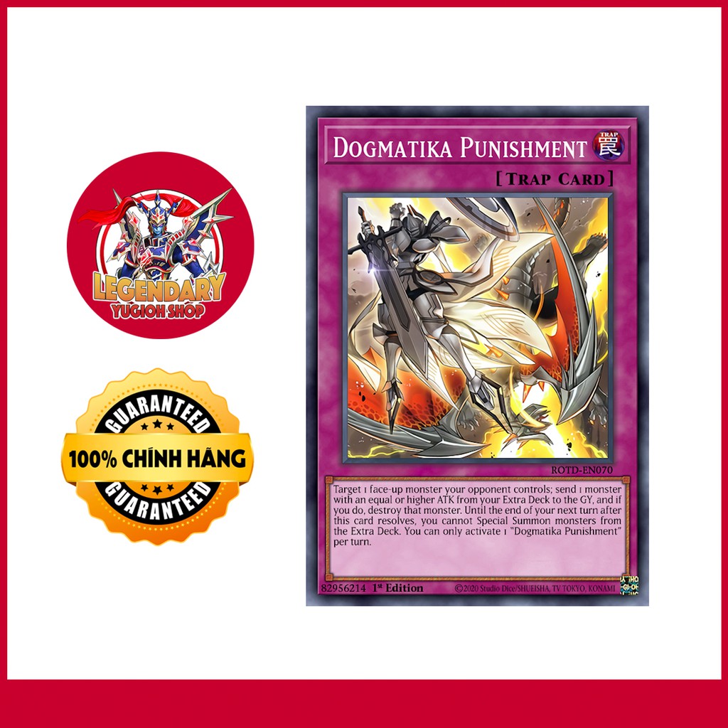 Thẻ Bài Yugioh Chính Hãng] Dogmatika Punishment