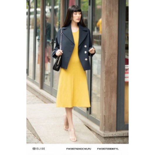 Đầm len hãng Elise giá gốc 1980k thanh lý nguyên tag 299k