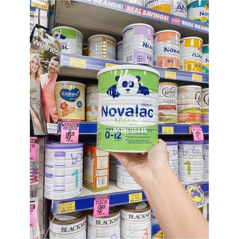 Sữa Novalac Allergy Úc 800g (dành cho trẻ dị ứng đạm sữa bò)