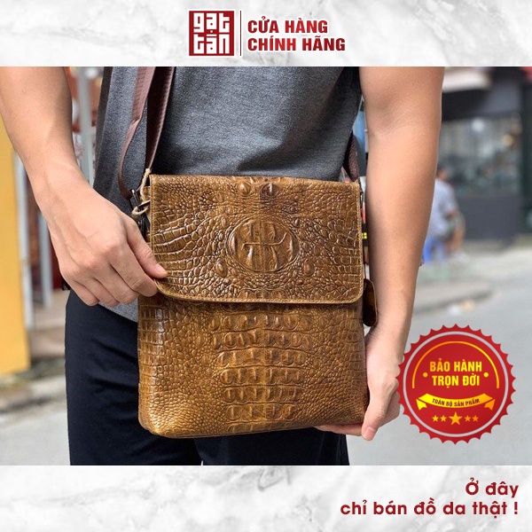 [BẢO HÀNH TRỌN ĐỜI] Túi đeo chéo đựng IPAD / Cao Cấp Hàng Đẹp Gạt Tàn Store / Cam Kết Da Bò Thật 100% - IP296