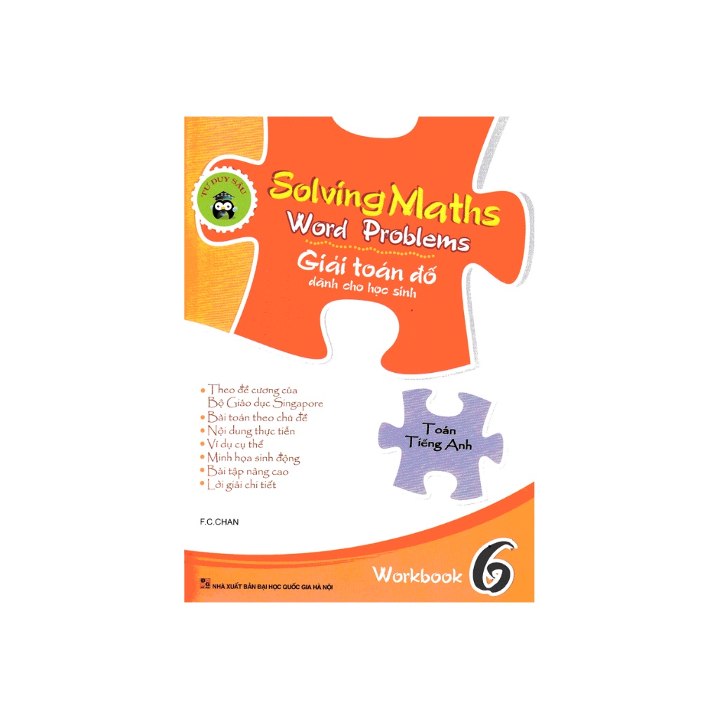 Sách - Solving Maths Word Problems - Giải Toán Đố Dành Cho Học Sinh Workbook 6
