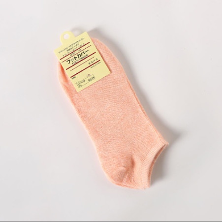 Set 10 đôi tất nữ thấp cổ, cotton thoáng mát