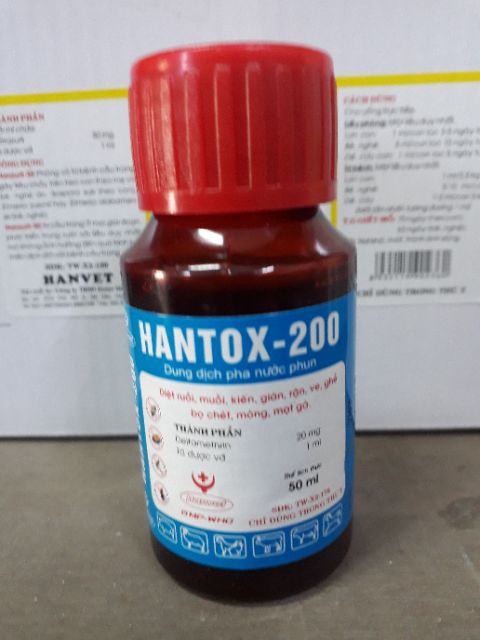 Hantox200 50ml diệt côn trùng hiệu quả