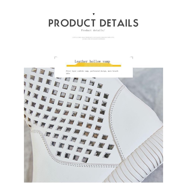 Giày Bốt Martin Anh Quốc Đế Bằng Thiết Kế Mới Mùa Hè 2021 Cho Nữ