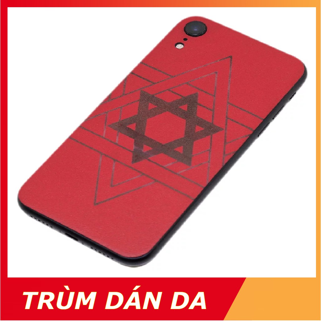 [DÁN DA] Miếng dán da IPHONE XR (MIỄN PHÍ KHẮC)