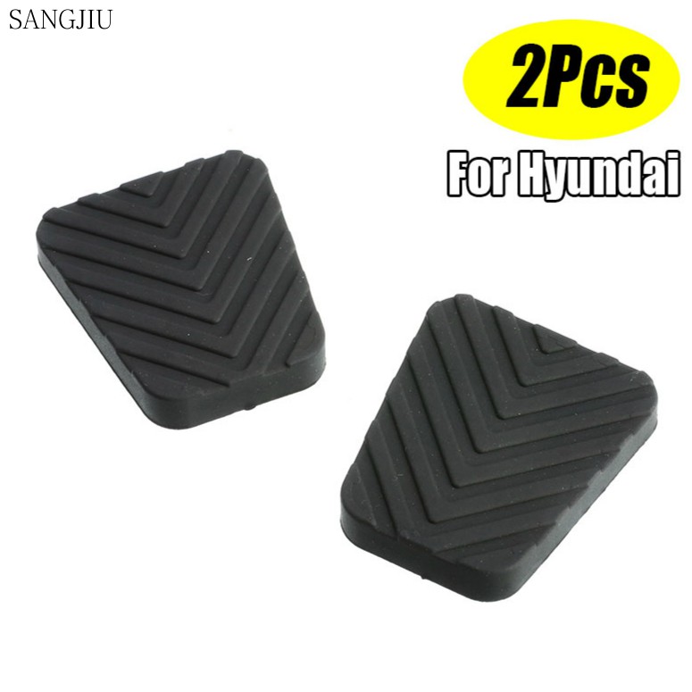 2 cái Phanh ly hợp Nắp cao su Ô tô Đệm bàn đạp cho Hyundai Accent Tucson Tiburon I30 Sanata Veloster 3282536000 Miếng đệm bàn đạp kiểu dáng ô tô