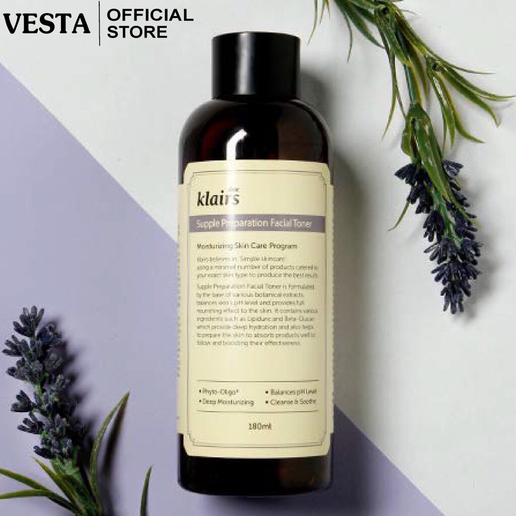 Nước Hoa Hồng Dear Klairs Supple Preparation Unscented Toner 180ml | BigBuy360 - bigbuy360.vn