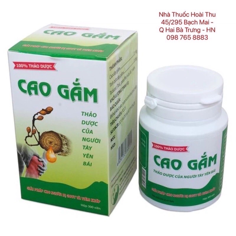 Viên Cao Gắm Yên Bái - Hỗ trợ Gout , các bệnh về khớp
