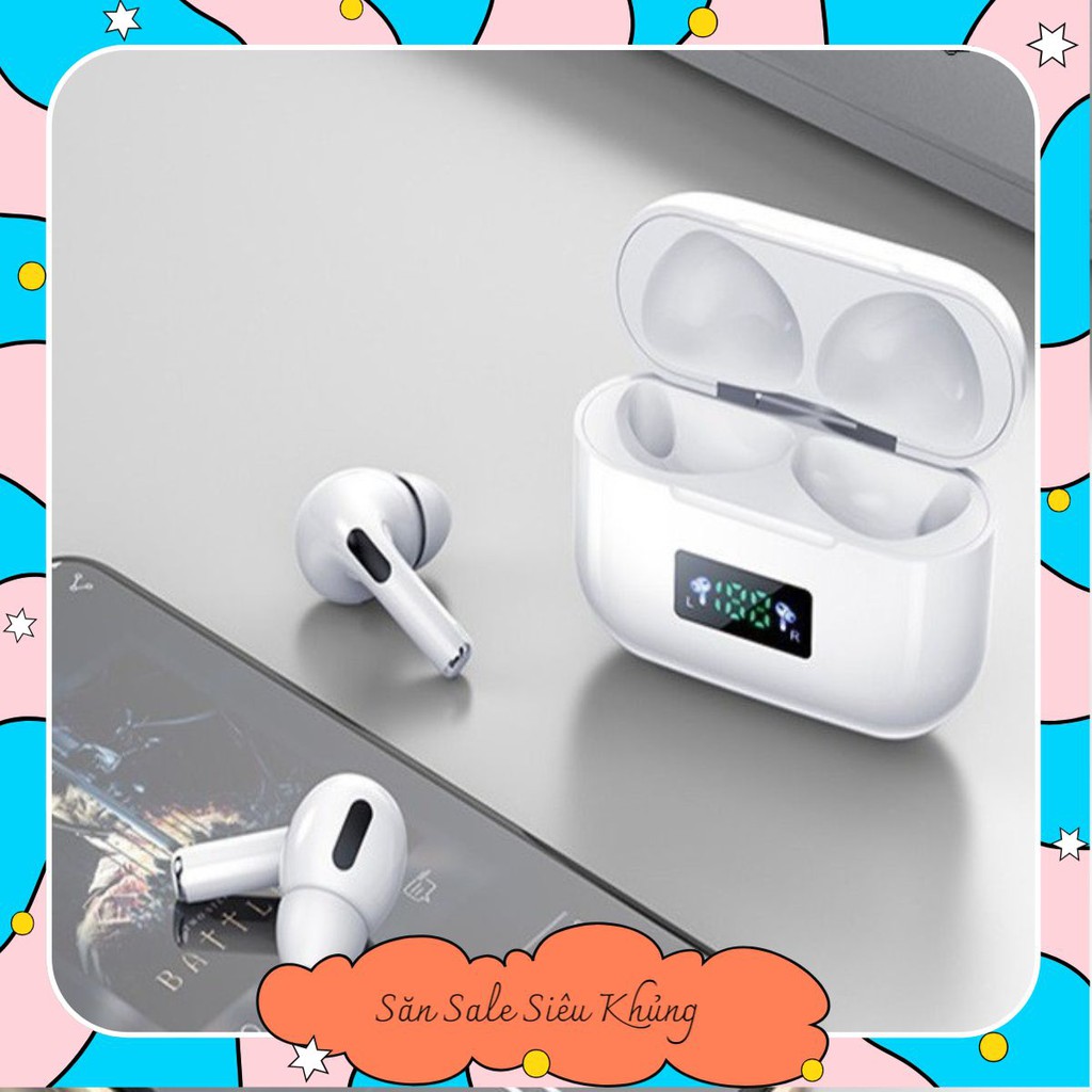 Tai Nghe Bluetooth Apro 3 Wireless 5.0 Màn Hình Led Kỹ Thuật Số Hiển Thị Pin | Âm Thanh Sống Động | Apro3 janna.shop5 | BigBuy360 - bigbuy360.vn