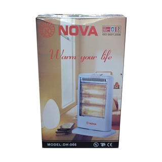 Quạt sưởi, Máy sưởi Nova DH066 3 bóng halogen