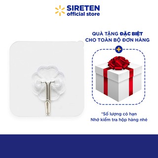 Móc dán tường trong suốt siêu dính chịu lực 10kg - MDT