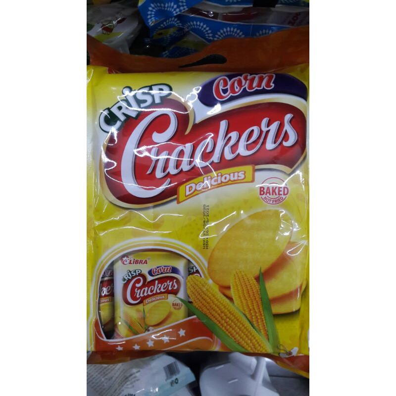 Bánh cracker bắp giòn Libra