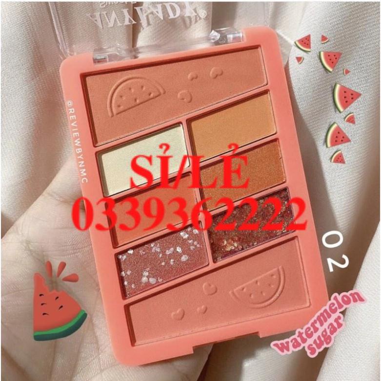 [ CHÍNH HÃNG ] Bảng Trang Điểm 8 Ô AnyLady Dưa Hấu Watermelon  HAIANHSHOP
