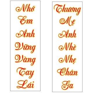tem thơ xe tải